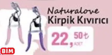 NATURALOVE KİRPİK KIVIRICI NATURALOVE KİRPİK KIVIRICI